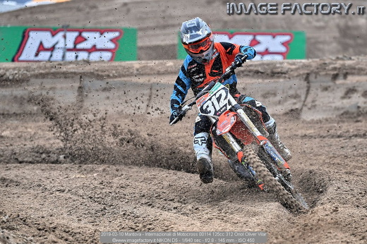 2019-02-10 Mantova - Internazionali di Motocross 00114 125cc 312 Oriol Oliver Vilar